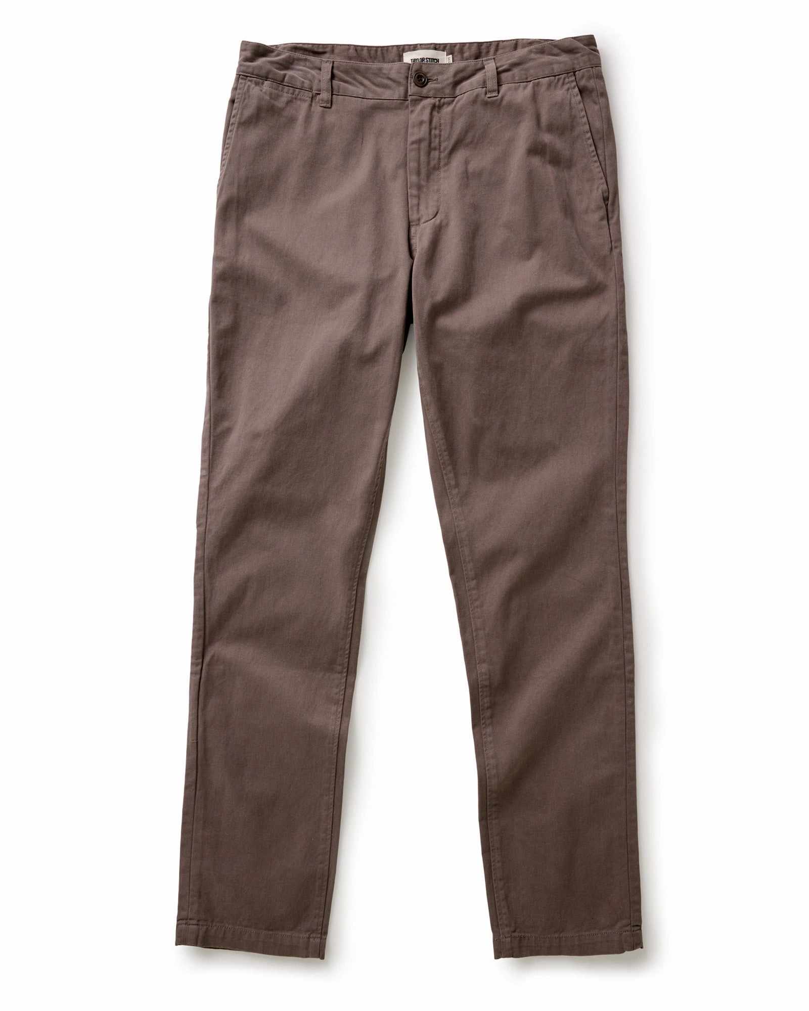 The Slim Foundation Pant in Organic Espresso Water-resistant