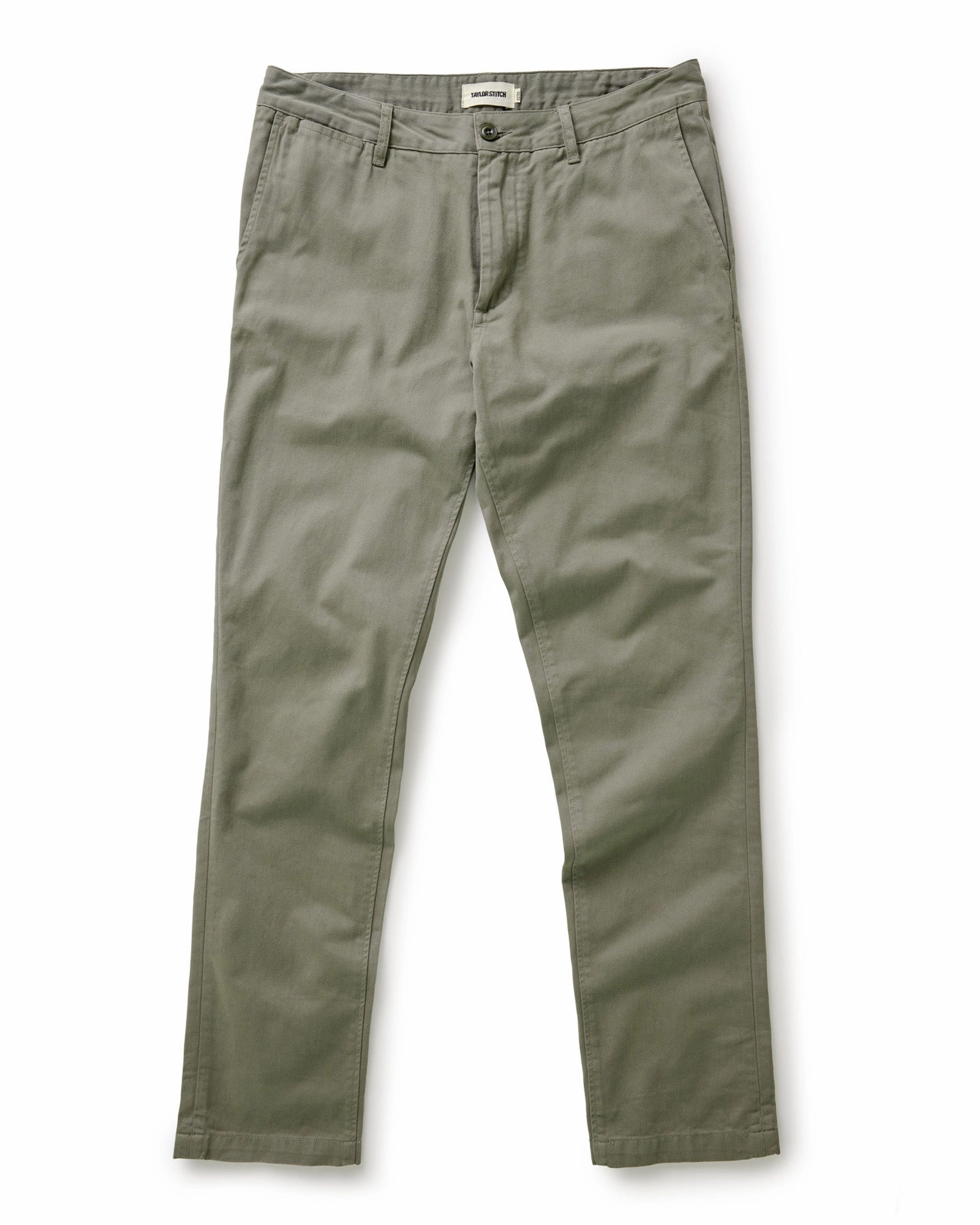 No Ride Up The Slim Foundation Pant in Organic Smoked Olive