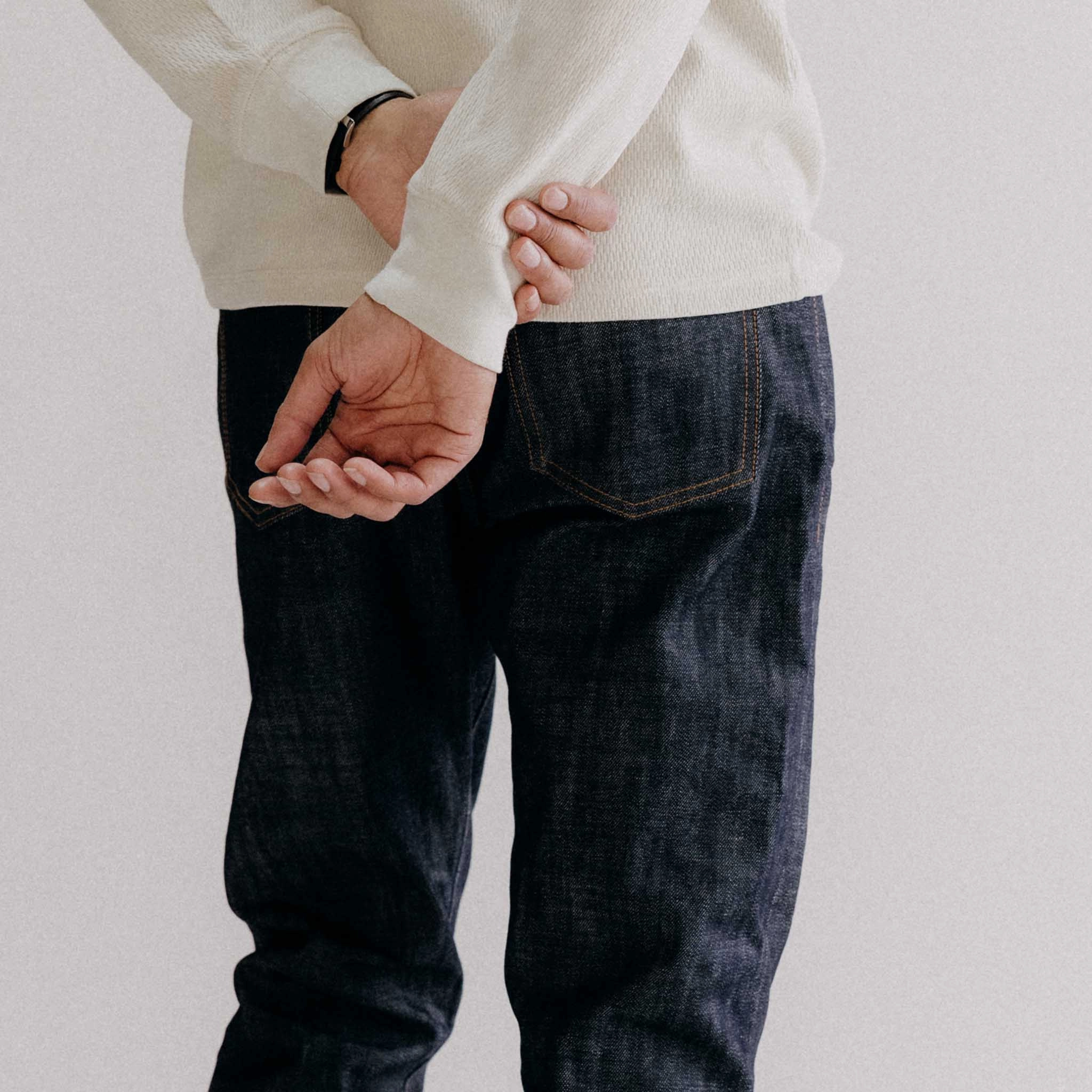 Work Comfort The Slim Jean in Rigid Organic Selvedge