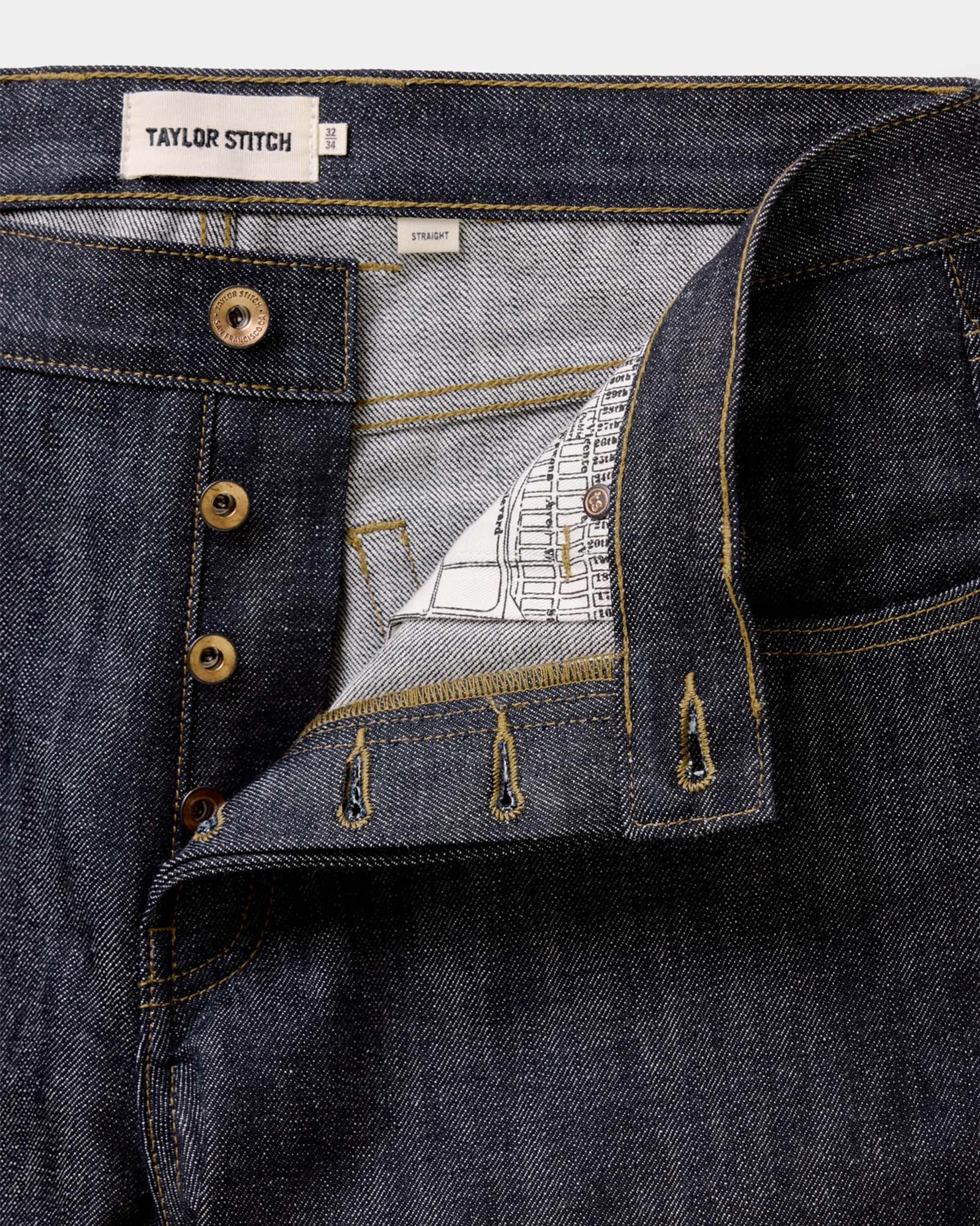 The Straight Jean in Rigid Organic Selvedge All Day Use Outdoor activities