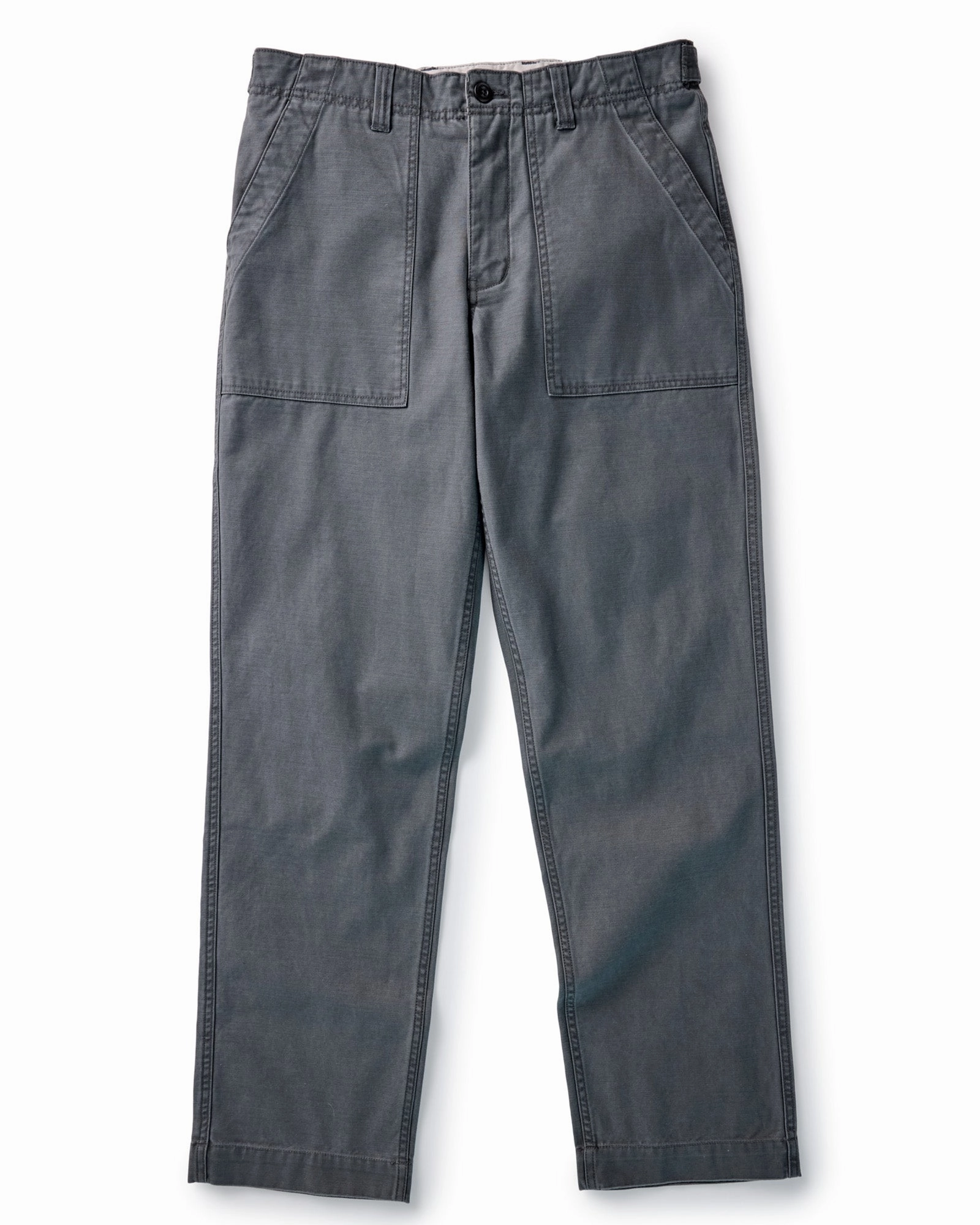 The Surplus Pant in Faded Black Reverse Sateen Comfortable Waistband