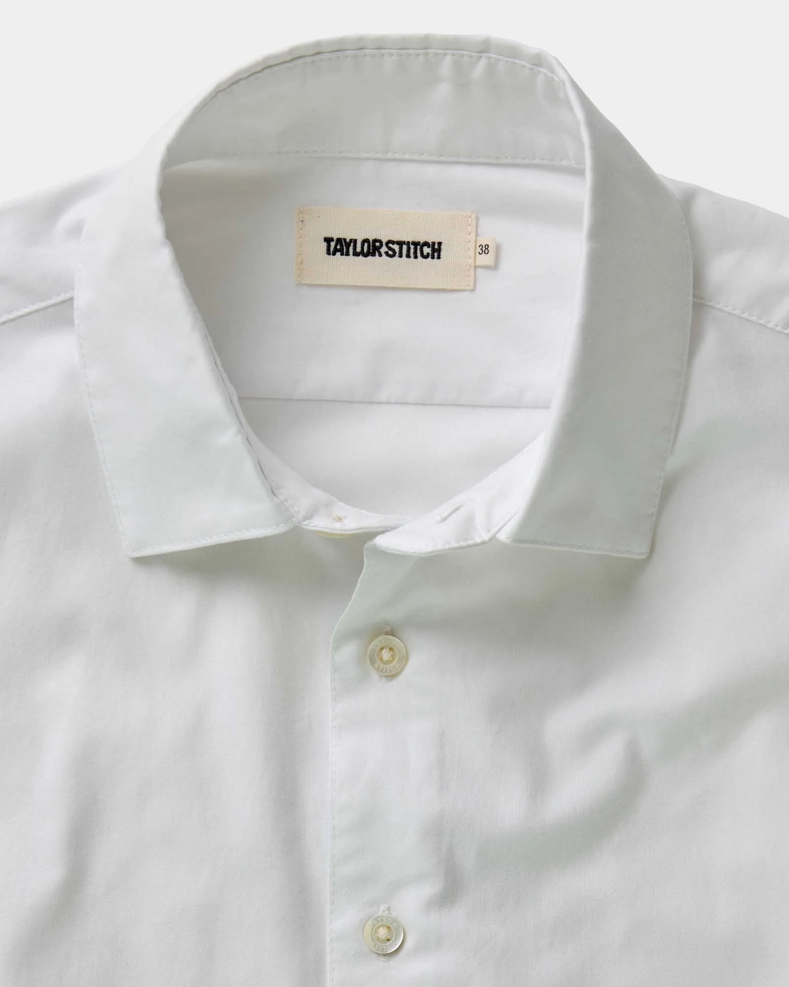 Ventilated Back Panel The Hyde Shirt in White Pinpoint Oxford