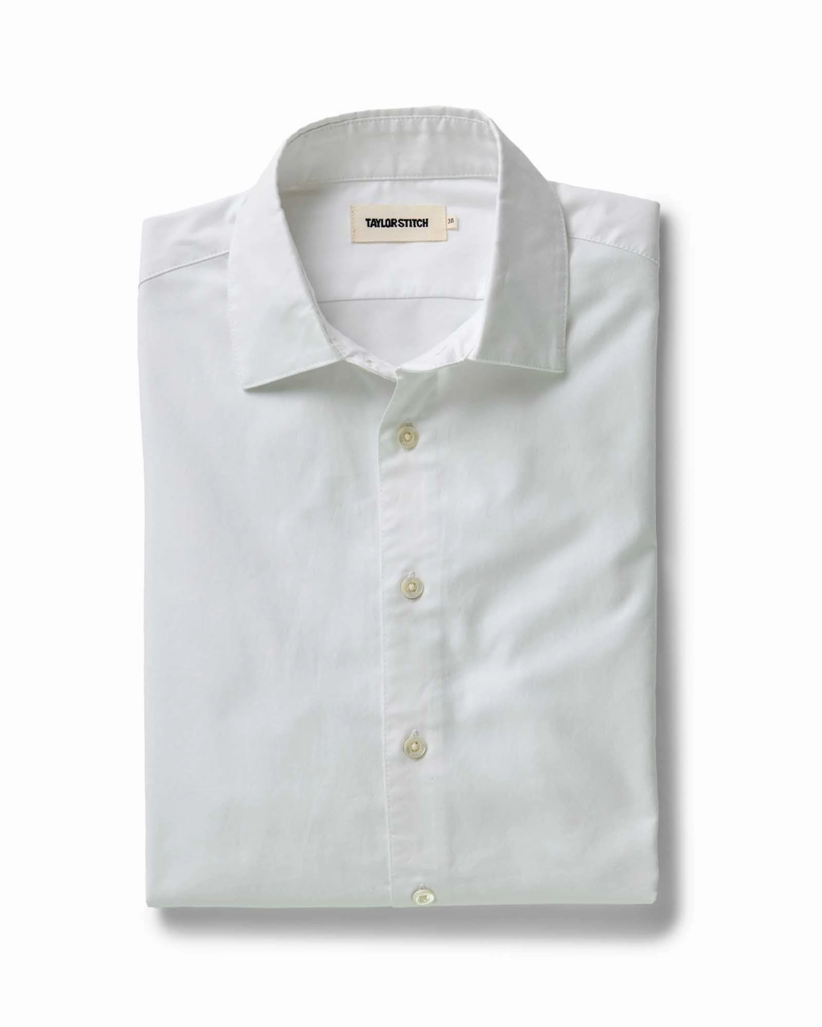 Fashion-Forward Youthful Appeal The Hyde Shirt in White Pinpoint Oxford