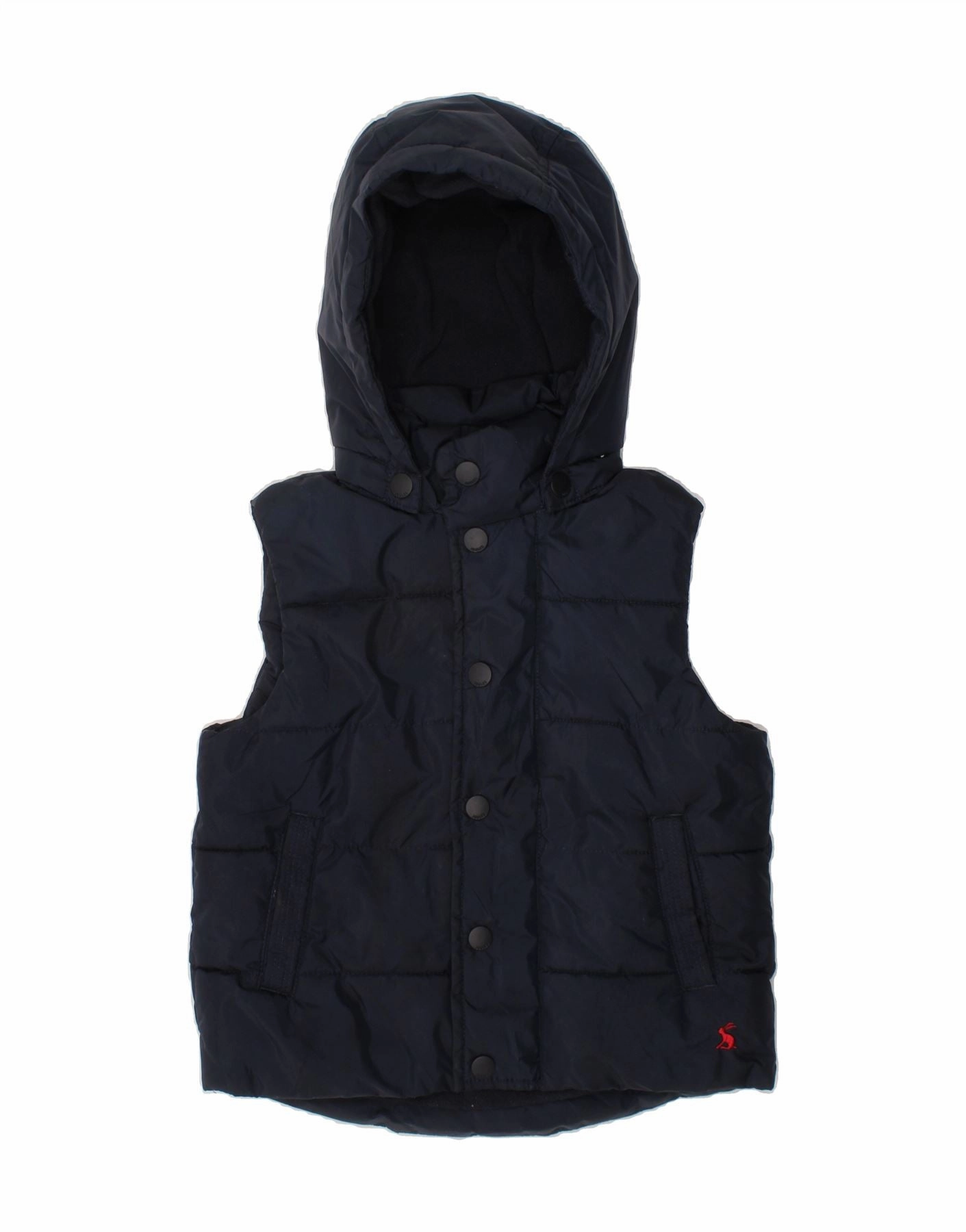 Defy suitable for fashion contests JOULES Boys Hooded Padded Gilet 3-4 Years Navy Blue Polyester