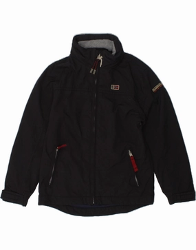 Unique Piece Layered Wear NAPAPIJRI Boys Hooded Windbreaker Jacket 5-6 Years Navy Blue Polyamide