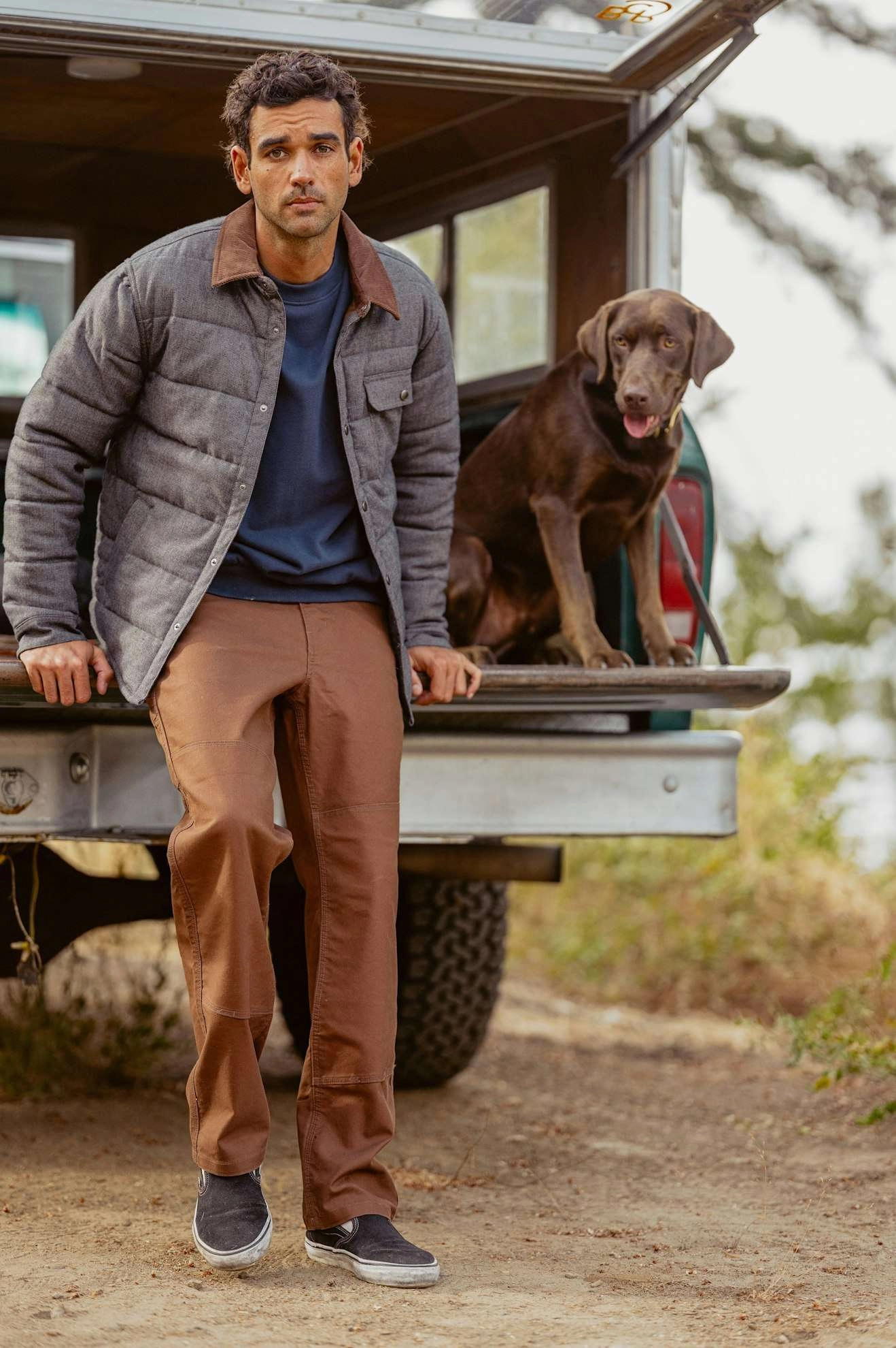Prayer Cass Menswear Jacket - Mixed Tweed