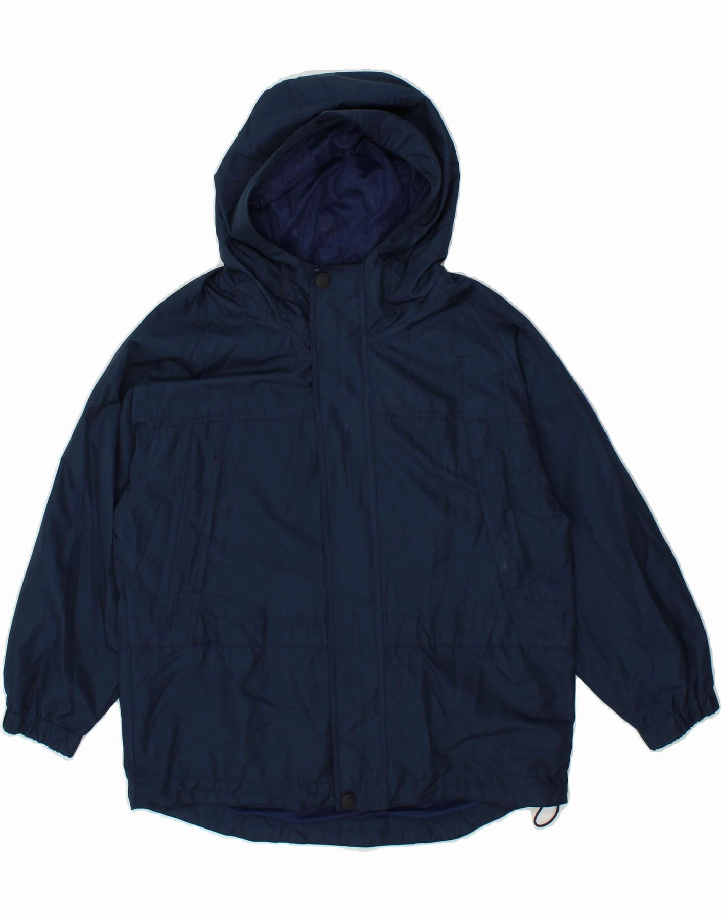 movement Purse TIMBERLAND Boys Hooded Rain Jacket 9-10 Years Navy Blue Polyester