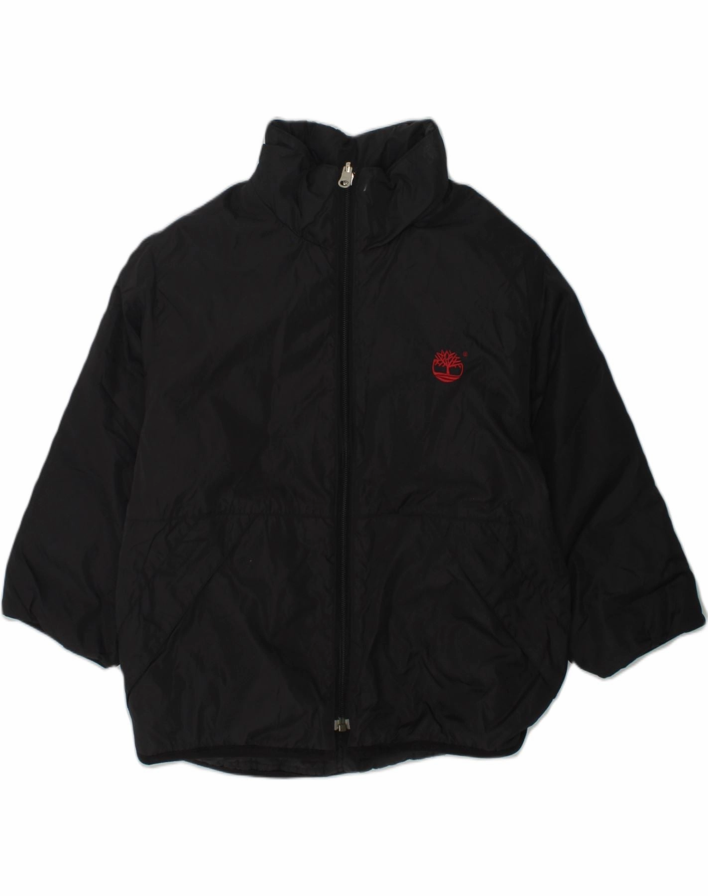 Build TIMBERLAND Boys Reversible Jacket 5-6 Years Black Polyester