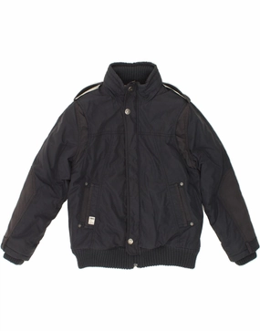 TIMBERLAND Boys Windbreaker Jacket 9-10 Years Navy Blue Polyamide Product