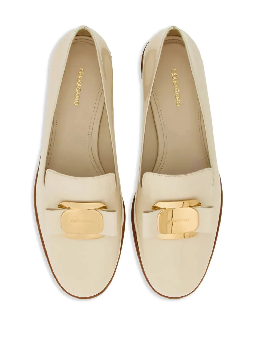 soft fit Open Path Ferragamo New Vara Leather Loafers