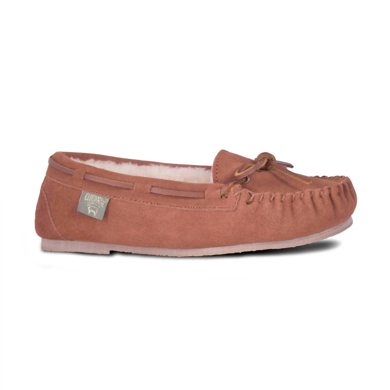 Smooth Path Women's Driving Moccasin In Wheat