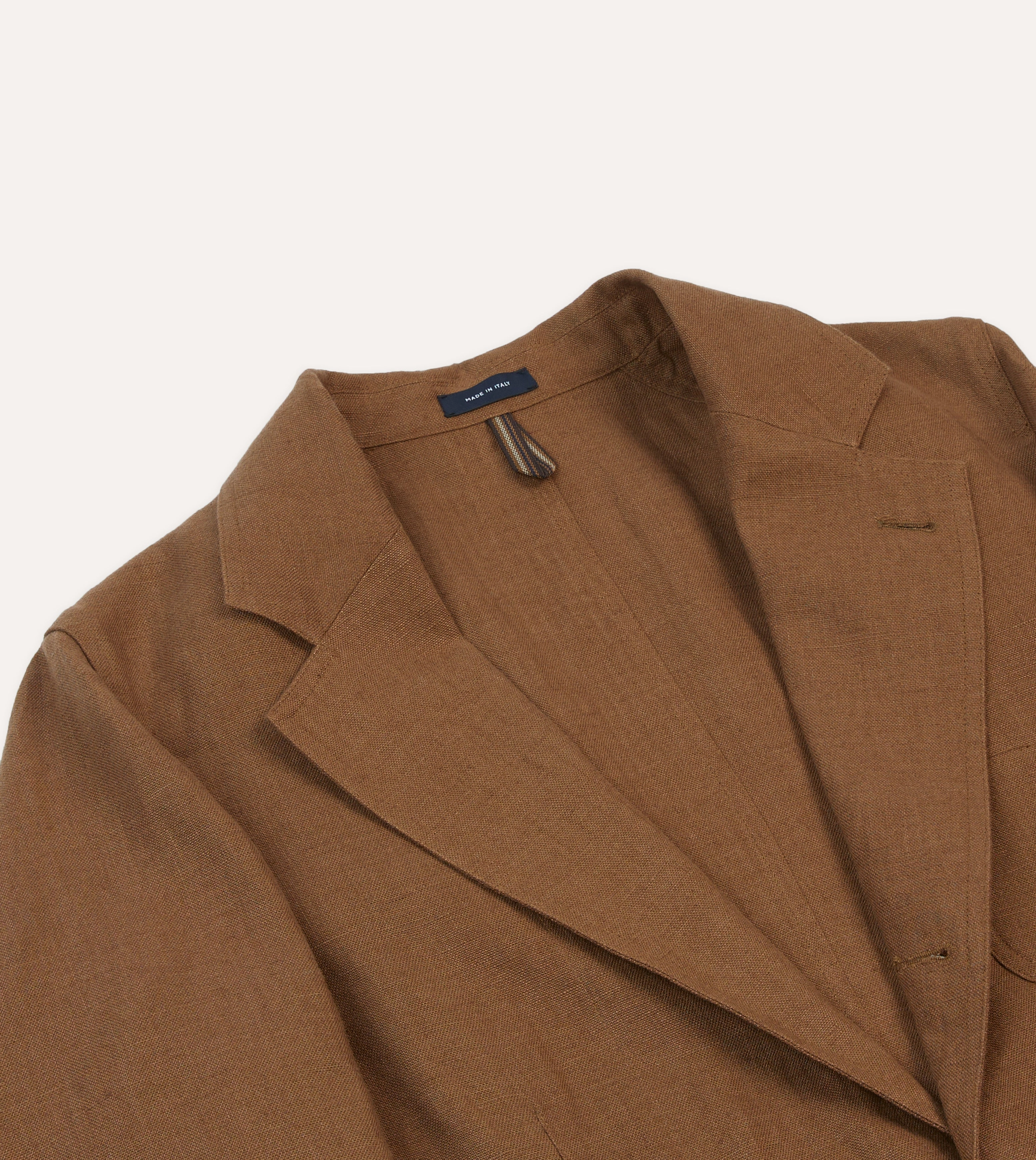 Luxury Fit Tobacco Antique Linen Games Blazer Mk. I