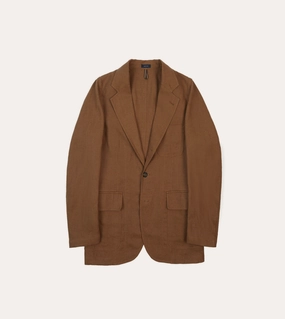 Comfortable Business Tobacco Antique Linen Games Blazer Mk. I
