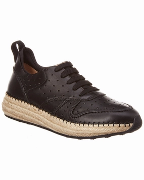 TOD??s Leather Espadrille Sneaker Rise Without Effort