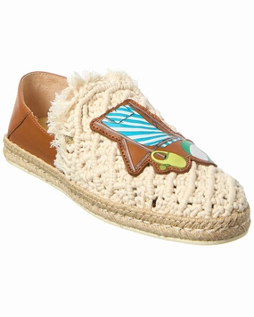 Height Walk TOD??s Leather Espadrille