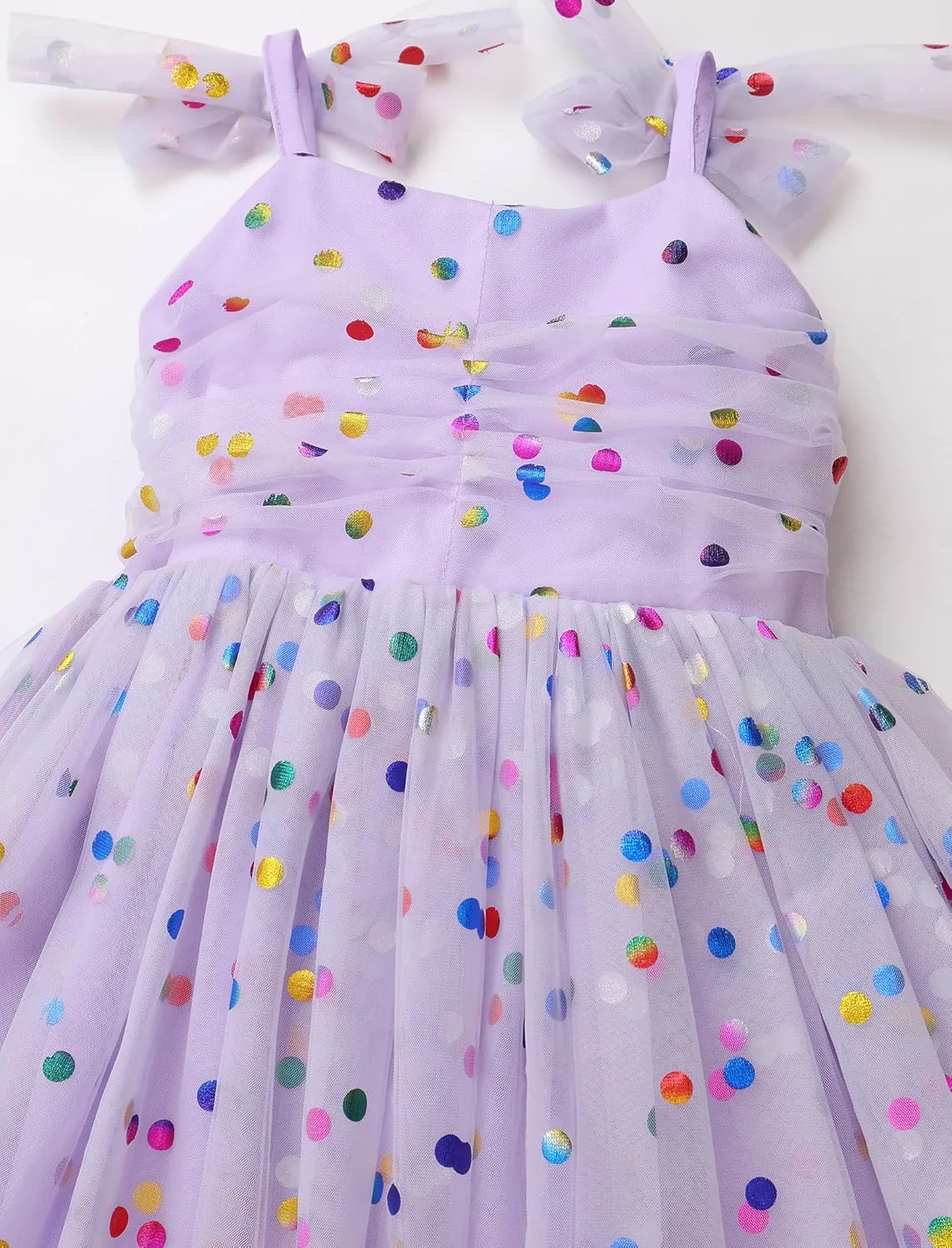 Toddler Tutu Dress Baby Girls Party Dress Floral Backless Ruffle Tulle Dress for Cake Smash Birthday