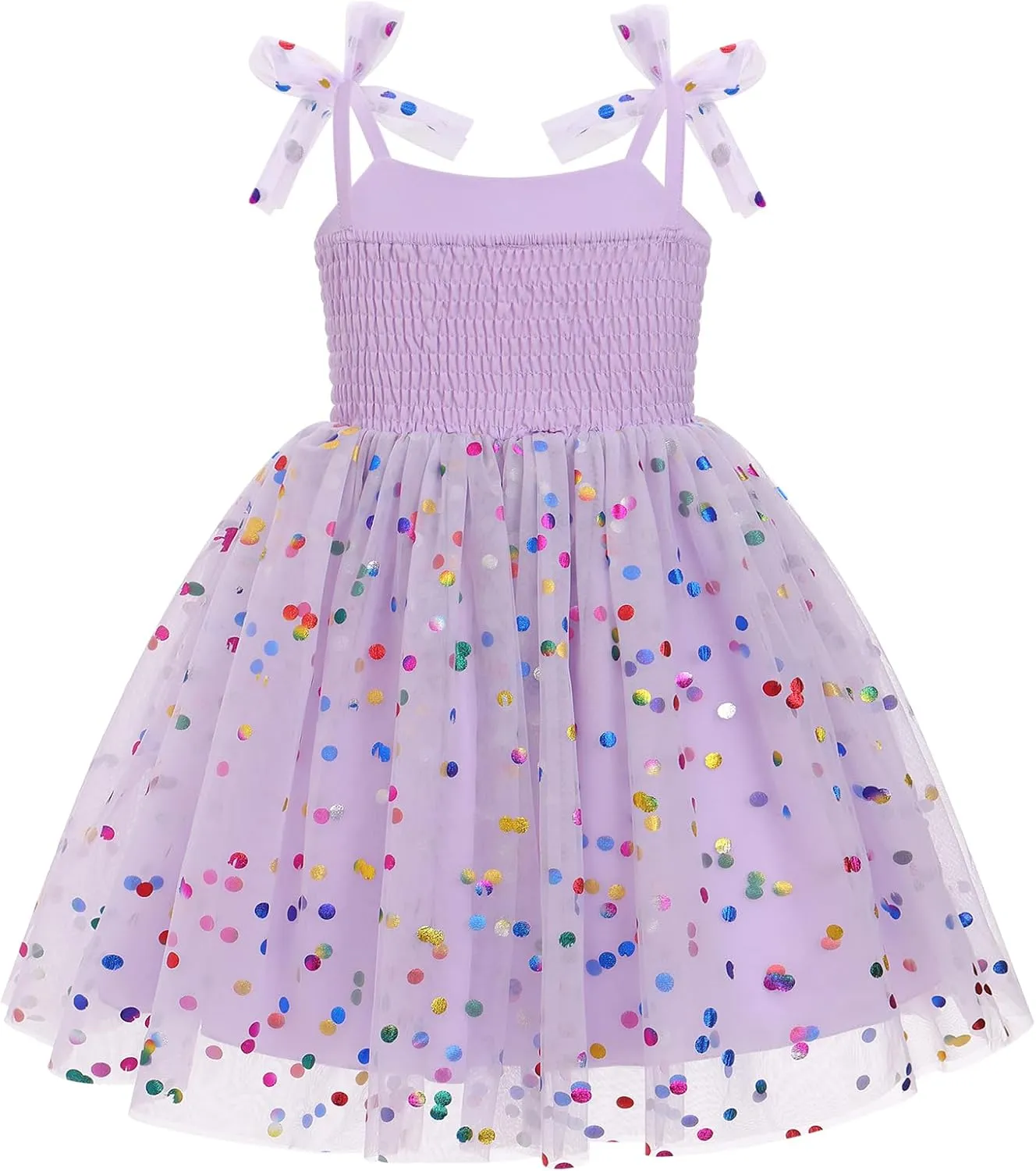 Toddler Tutu Dress Baby Girls Party Dress Floral Backless Ruffle Tulle Dress for Cake Smash Birthday