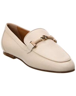 Comfy Glide Premium Feel TOD??s Chain-Link Leather Loafer