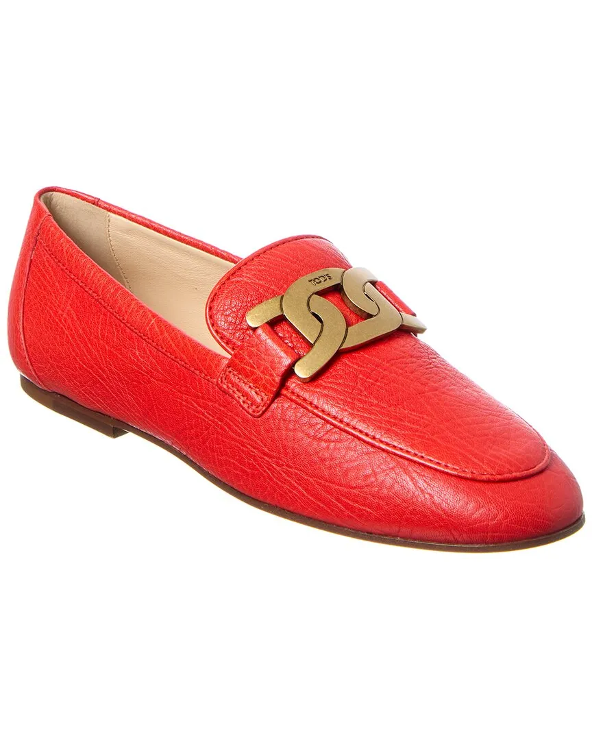 Relax Moment Low Cut TOD??s Cuoio Leather Loafer