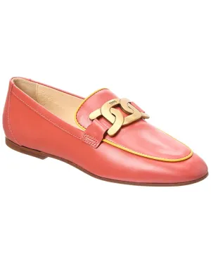 Smooth Motion TOD??s Cuoio Leather Loafer