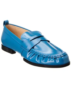 TOD??s Gomma Leather Loafer Flat Ease Comfortable Walking