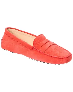 TOD??s Gommini Suede Loafer Penny Loafers Quilted Lining