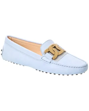Airy Construction TOD??s Gommini Suede Loafer