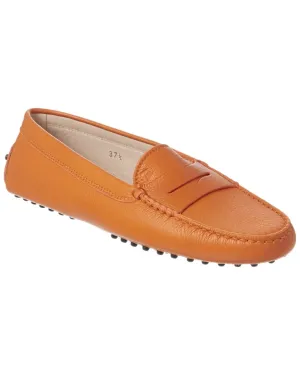 Crocodile Embossed TOD??s Gommino Leather Driving Loafer