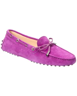 TOD??s Gommino Suede Loafer All Season Street Vibe