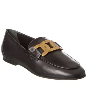 TOD??s Kate Leather Loafer Event Lane Bright Pace