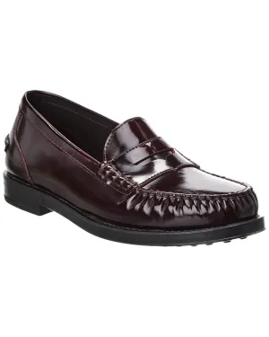 TOD??s Leather Loafer Durable Fit Practical All-day Shoes