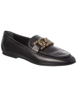 Pebble Grain Smart Wardrobe TOD??s Leather Loafer