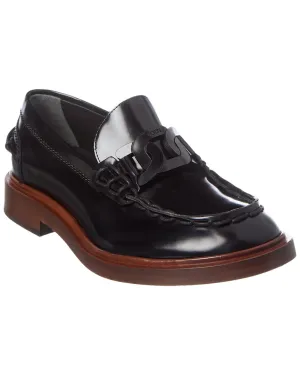 TOD??s Leather Loafer Slow Step
