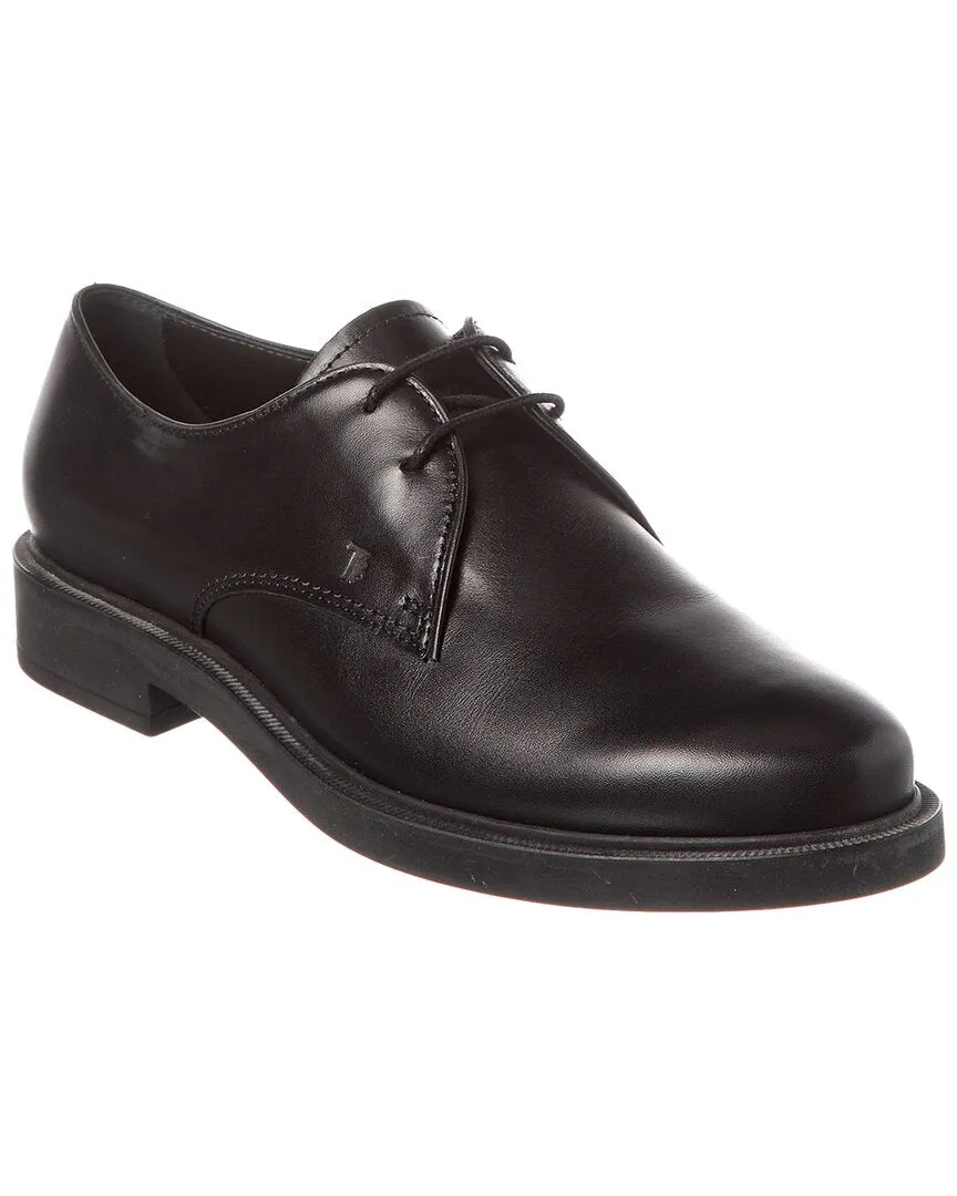 TOD??s Leather Oxford Venetian Style Wide Path