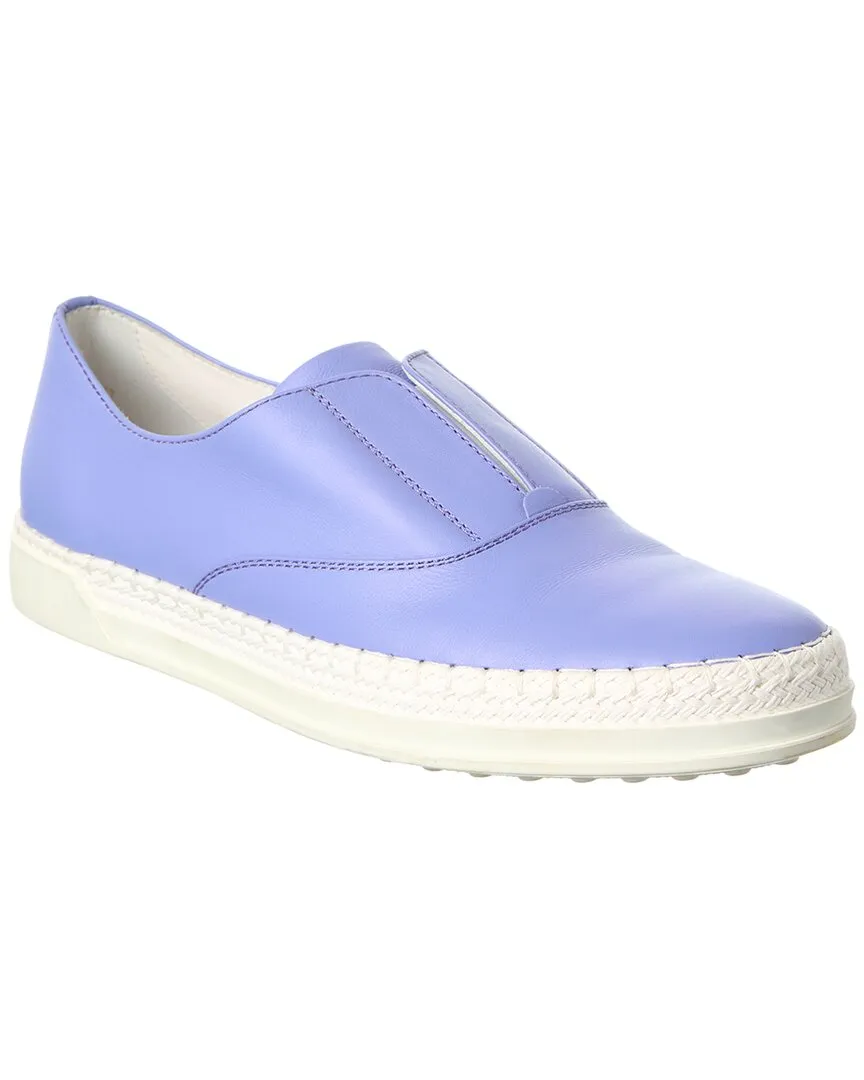 TOD??s Leather Slip-On Sneaker light texture Support frame