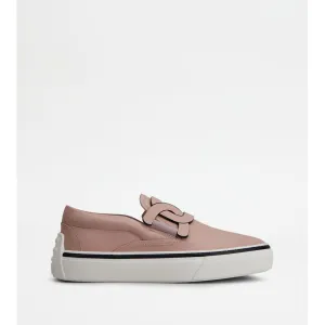 Tod's Slip On Shoes in Leather Workday Comfort Sure Steps