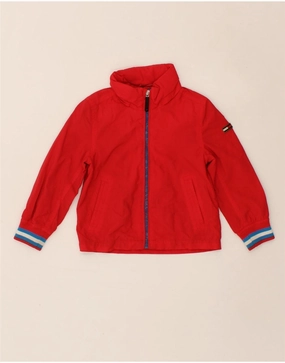 Functional Wear hip length TOMMY HILFIGER Boys Rain Jacket 3-4 Years Red Polyester