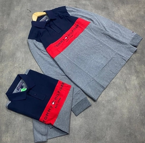 Tommy Hilfiger Long Sleeve Polo Everyday Top Comfy Comfort