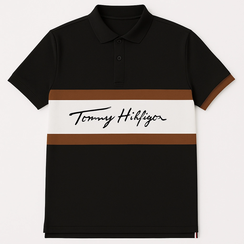 Tear Resistant Knit Non Restrictive Fit Tommy Hilfiger Men Polo