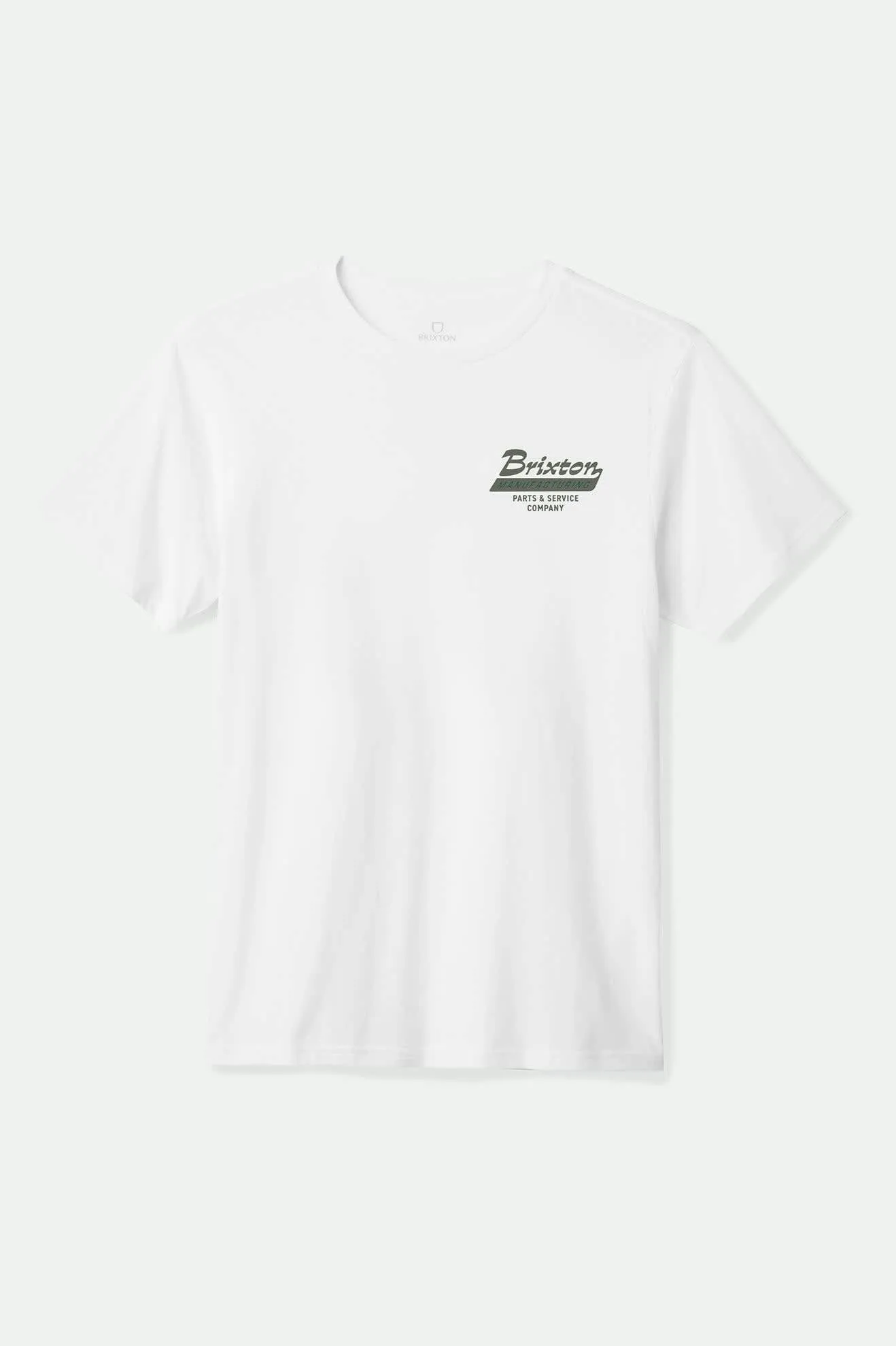 Fresh Comfort Style Teenager fashion Township S/S Tailored T-shirt - White/Olive