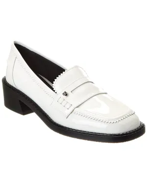 Bally Elly 35 Patent Loafer Stylish Look Comfortable Slip-Ons