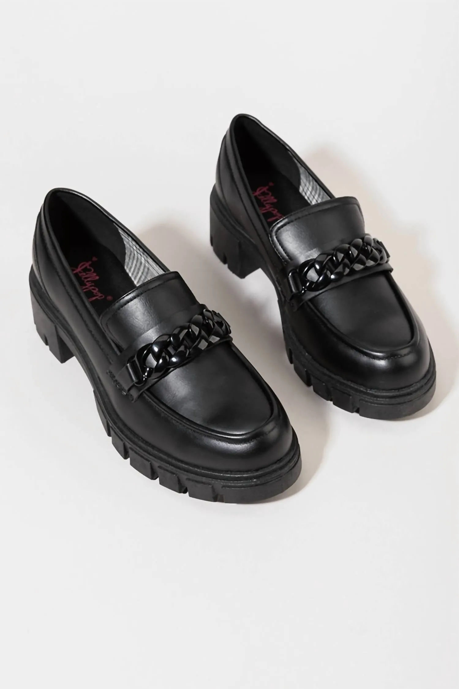 Relax Fit Women's Una Chunky Chain Loafer In Black
