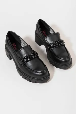 Relax Fit Women's Una Chunky Chain Loafer In Black