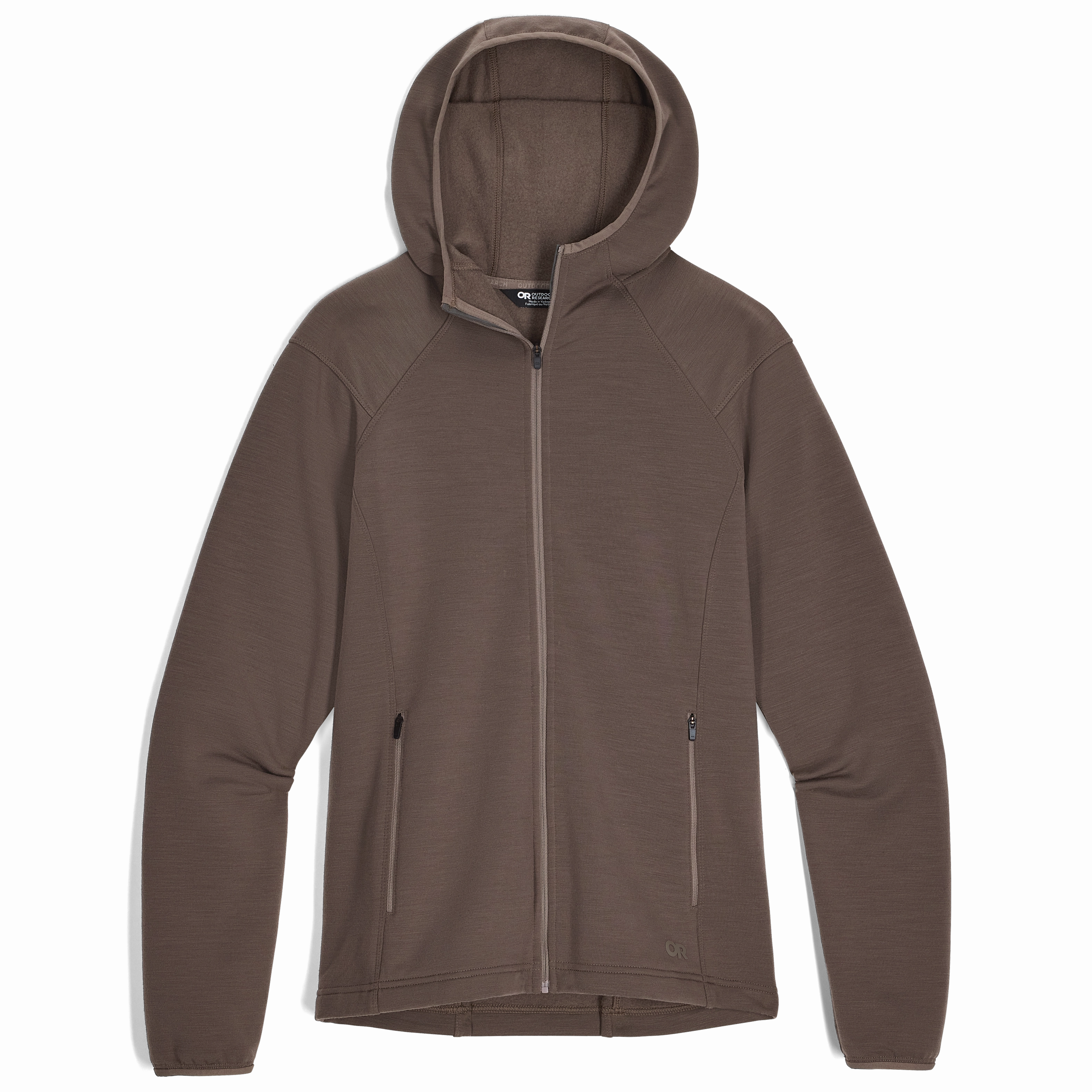 Magnetic Closures Women's Crescent Fleece Full Zip Hoodie