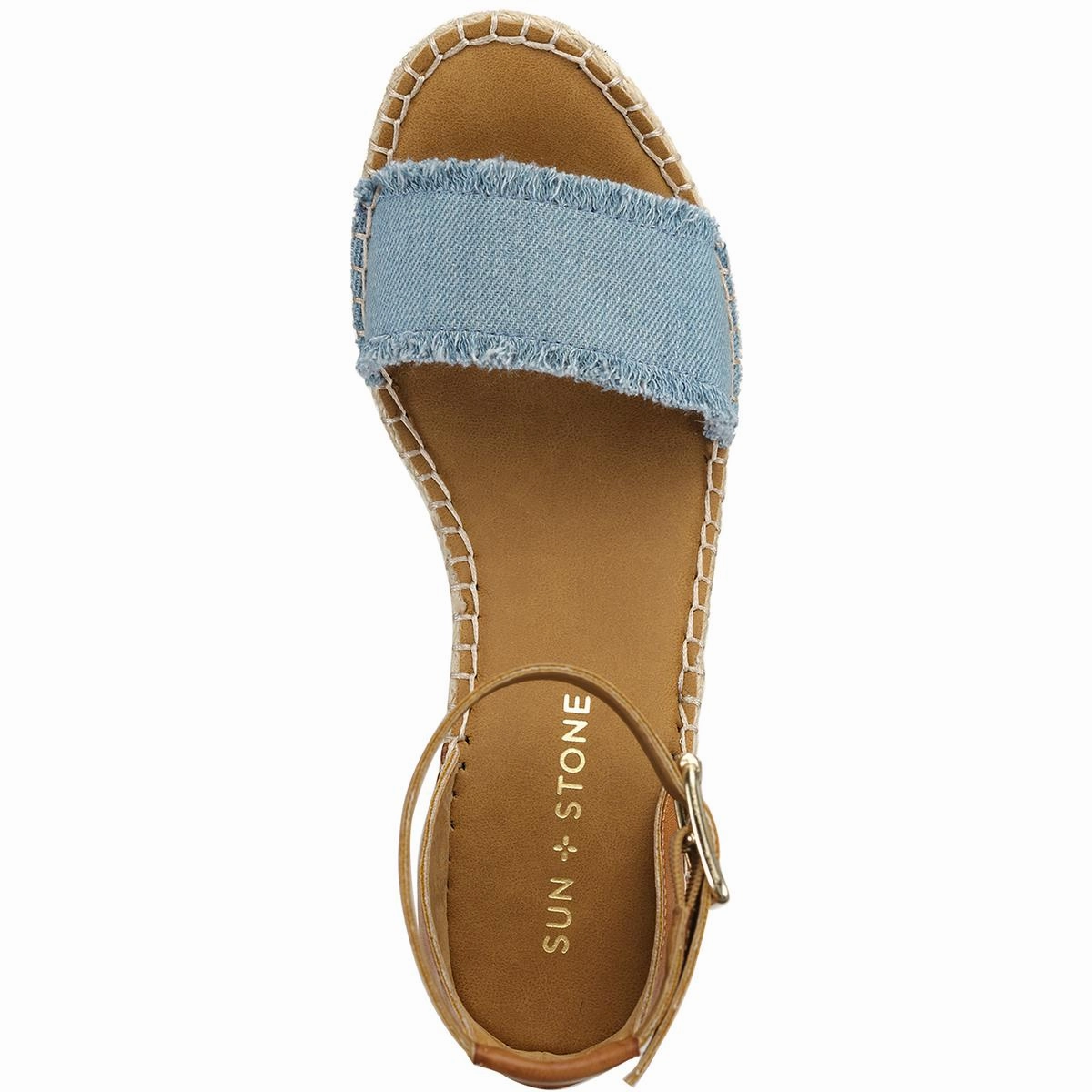 Sammi Womens Wedge Sandals Tassel Base Contoured Vibe