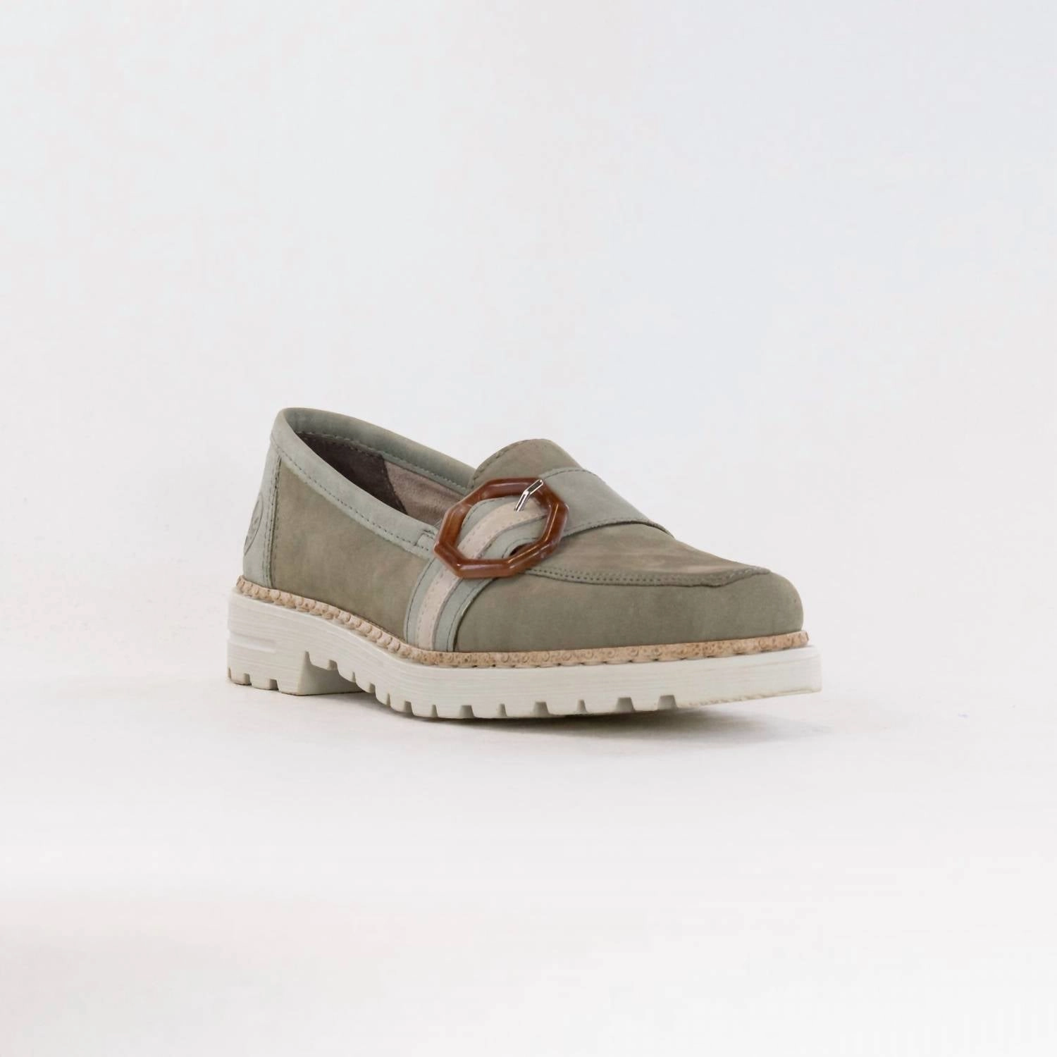 Women's Ulla Loafer In Green Arch Love