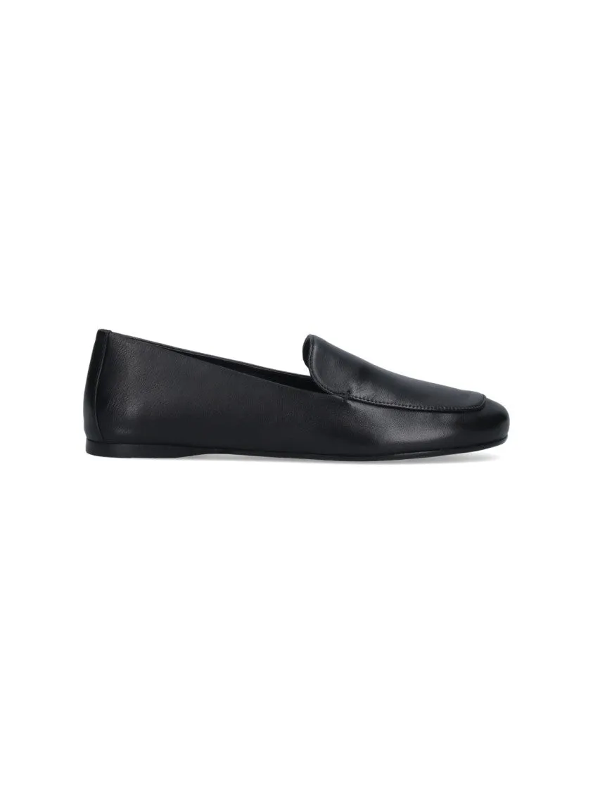 Monroe" Loafers ?C Black Sleek Silhouette
