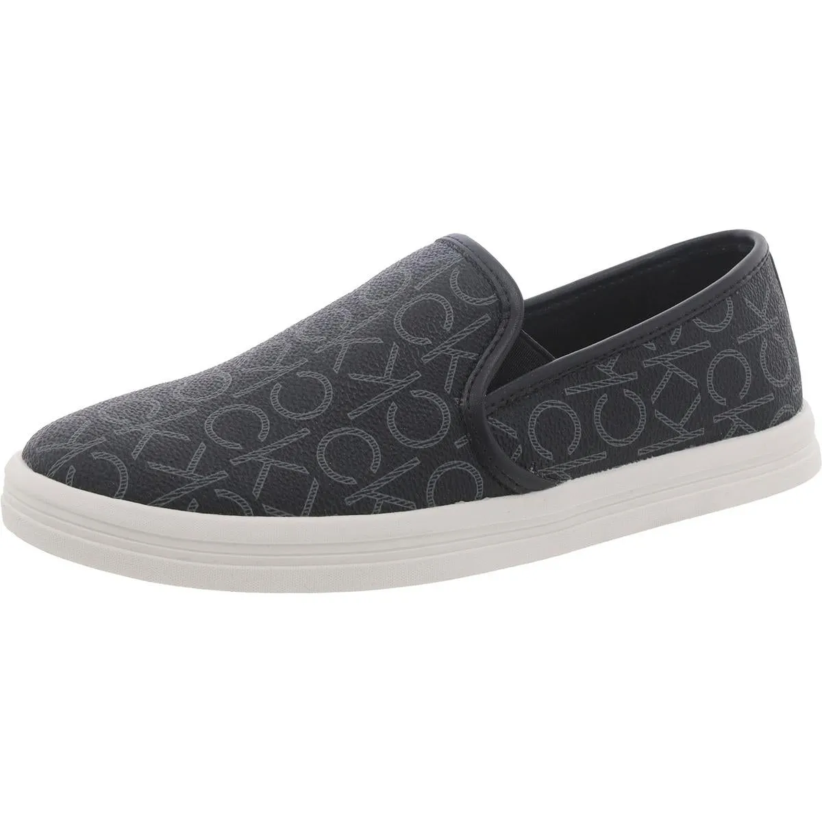 Affordable Luxury Relaxed Walk Marren Womens Faux Leather Slip On Loafers