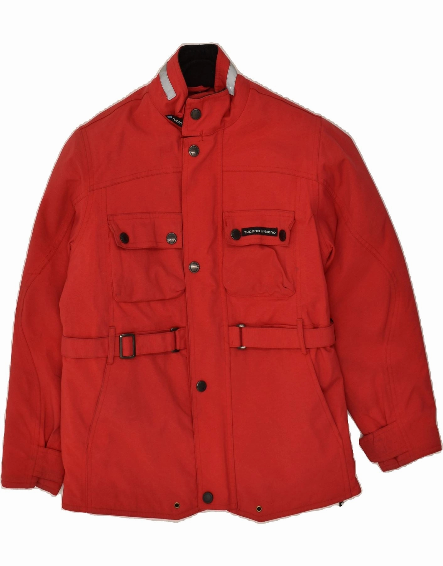 TUCANO URBANO Boys Utility Jacket 11-12 Years Red Nylon nurses desert