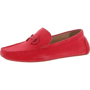 Tully Driver Womens Suede Slip On Moccasins Neat Guard Evening Glow